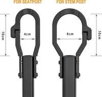Adaptor bară transversală pentru suport bicicletă CXWXC - negru - capacitate 32 kg 5