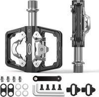 CXWXC Shimano SPD kompatibilis kétoldalas kattintós kerékpárpedál MTB és trekking - 9/16" 1