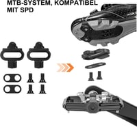 CXWXC Shimano SPD kompatibilis kétoldalas kattintós kerékpárpedál MTB és trekking - 9/16" 3