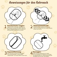 CXYP Szőreltávolító Mágneses Kesztyű Háziállat Szőrszedéshez - 1 Items 7