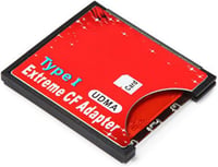 CY Dual Slot MicroSD TF Compact Flash CF Adapter Nikon Canon Kamerához - red 9