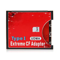CY MicroSD na Compact Flash CF Type I adapter čitač kartica - crveni 1
