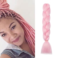 Cybelleza 24 Inches Jumbo Fonott Hajhosszabbítás - Rózsaszín Szintetikus Kanekalon Haj Afro Box Fonáshoz - Tartós Műhaj Copf

AI: Cybelleza  1