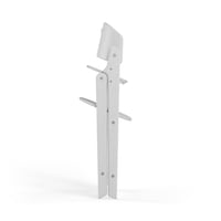 Scaun înalt evolutiv CYBEX Gold Click & Fold 4-în-1 - All White - Scaun de masă pliabil de la bebeluș până la copil mic 7