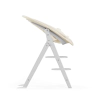 Scaun înalt evolutiv CYBEX Gold Click & Fold 4-în-1 - All White - Scaun de masă pliabil de la bebeluș până la copil mic 3