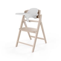 Cybex Gold Click & Fold 4-v-1 rastúca stolička na kŕmenie, set – od novorodenca do 99 rokov, Light Natural, buk/bavlna 4