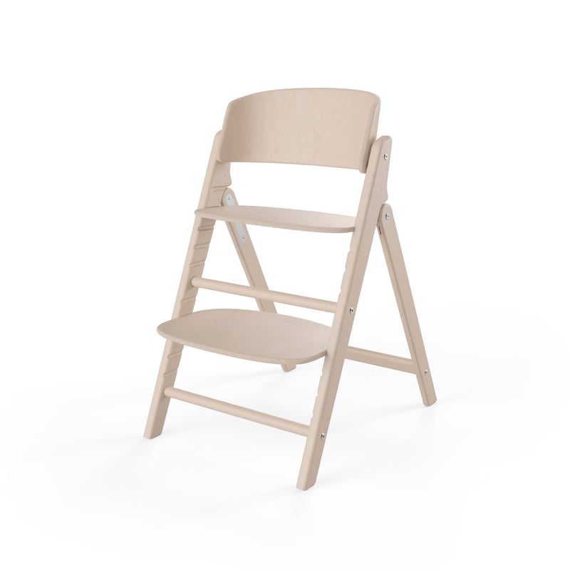 Cybex Gold Click & Fold 4-v-1 rastúca stolička na kŕmenie, set – od novorodenca do 99 rokov, Light Natural, buk/bavlna