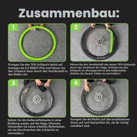 Cyklistická duša CYCLAMI TPU MTB 29" (29/27,5/26 x 1,9-2,5), balenie 2 ks, 63 g, ultraľahká duša na bicykel, ventil Presta 45 mm 7