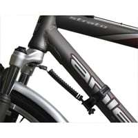 cyclingcolors Tlmič riadenia na bicykel pre priemer rámu do 63 mm, proti nárazom predného kolesa, násuvné upevnenie 2