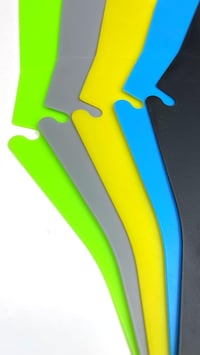 cyclingcolors Zadný blatník na bicykel, čierny, montáž pod sedlo, pre cestné bicykle a MTB, univerzálna veľkosť 4
