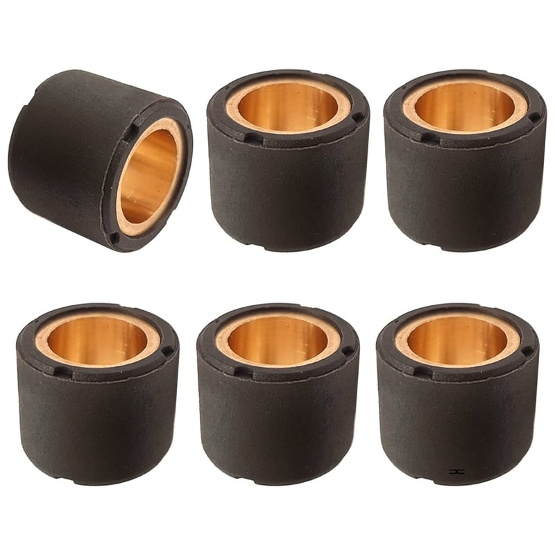 variátorové valčeky cyclingcolors 16x13 mm 5,0 g - pre 50 ccm skútre PGT PGO (6 ks)