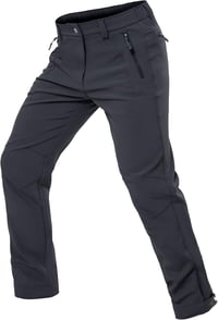 Cycorld férfi téli túranadrág vízálló fleece bélelt softshell sínadrág 1