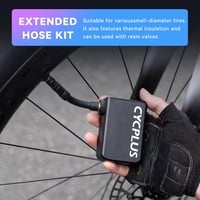 CYCPLUS AS2 Pro Max vezeték nélküli kerékpár pumpa 120 PSI, automata leállítás, Presta és Schrader szelep 6