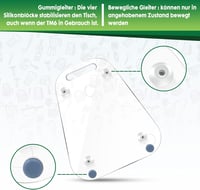 Cyeehxin TM6 csúszótábla Vorwerk TM5 TM6 processzorhoz átlátszó 6