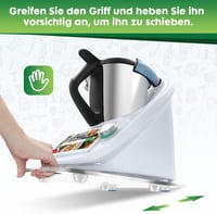 Cyeehxin TM6 csúszótábla Vorwerk TM5 TM6 processzorhoz átlátszó 4