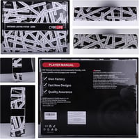 CyeeLife 360° LED dartlámpa acél dartboardhoz, fekete 8