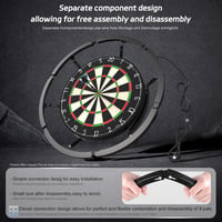 CyeeLife 360° LED dartlámpa acél dartboardhoz, fekete 3