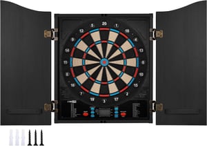CyeeLife ZD01K elektromos dartboard, 65 játékvariáció, 12 darts, 1-8 játékos