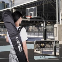 CyeeLife Profi Dartboard Állvány, Mobil Darts Tartó Klasszikus és Elektronikus Táblákhoz - Black, Width: 101 cm, Height: 49.7 cm 6