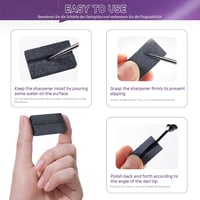 CyeeLife Tungsten Dartpipa 23g Profi Acél Nyilak 3 Szárral 9 Tollal - Purple 6