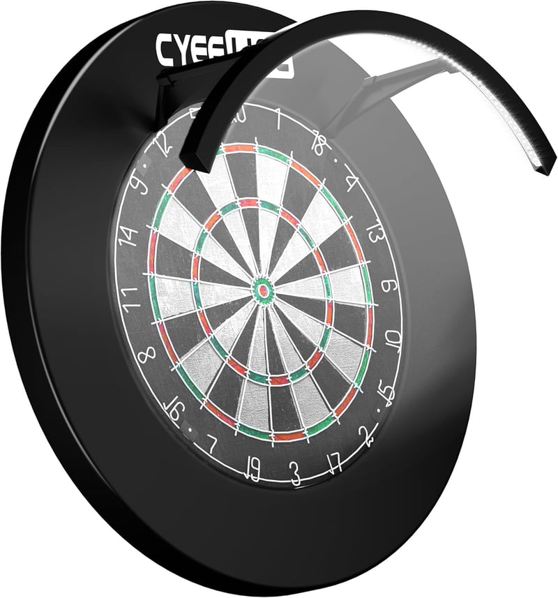 CyeeLife ZD08B dartboard LED világítórendszer - fekete
