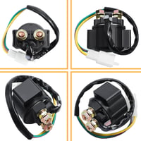 Cyleto Relé štartéra Magnetický spínač pre GY6 4-taktný motor 50cc 150cc 200cc 250cc ATV Dirt Bike Skúter Go Kart Quad Pit Bike Moped Roketa SSR 9