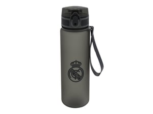 Bidon sport oficial CYPBRANDS Real Madrid, negru, 650 ml