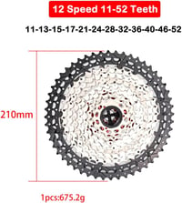 CYSKY 12 sebességes kerékpár kazetta 11-50T 11-52T Shimano Sram kompatibilis 2