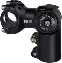 CYSKY Állítható Kerékpár Váll 31.8 60mm Fekete MTB Stem 0-90° 1