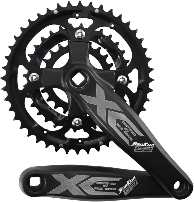 CYSKY MTB Hajtómű 3 Sebességes 44-32-22T 170mm Négyzet Tengelyes Pedálkar Shimano SRAM Kompatibilis