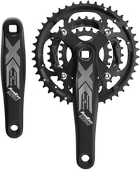 CYSKY MTB Hajtómű 3 Sebességes 44-32-22T 170mm Négyzet Tengelyes Pedálkar Shimano SRAM Kompatibilis 1