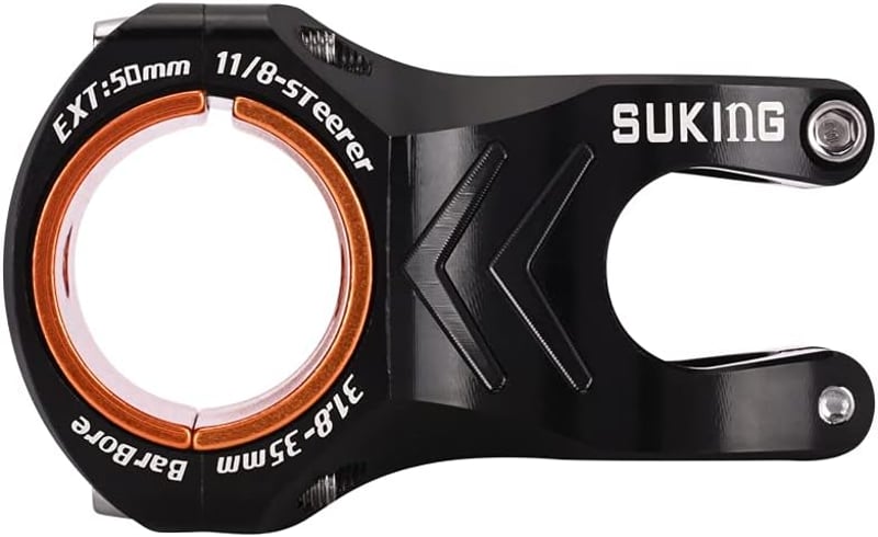 CYSKY MTB kormánycsap szár 31.8 és 35 mm bilincs, 35 vagy 50 mm hossz, emelt kormányadapter országút MTB downhill