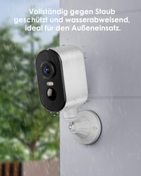 CZEview 2K Vezeték Nélküli Megfigyelő Kamera Akkumulátoros 300° Forgatható Éjszakai Látás 6