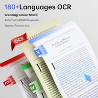 CZUR ET16 Plus A3 dokumentumszkenner 16MP kamerával, OCR 180+ nyelvhez 6