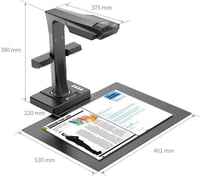 CZUR ET18 Pro Professzionális Könyvszkenner OCR 18MP Dokumentumkamera A3 Lézerlapítással 5