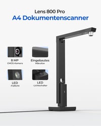 CZUR Lens800 8MP USB dokumentumkamera A4 szkenner tanításhoz 2