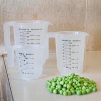 D.A.Y. Republic 3 részes mérőpohár szett, könnyű, BPA mentes, ml/pint/uncia skálával 8