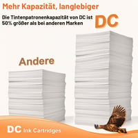 6 ks kompatibilných atramentových kaziet D&C pre Brother LC-980/1100 MFC-6890CDW MFC-790CW MFC-795CW MFC-990CW MFC-J615W DCP-185C DCP-383C DCP-385C DCP-387C DCP-395CN DCP-585CW 3