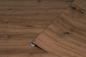 d-c-fix Artisan Oak tamna samoljepljiva folija za namještaj 45x200 cm – periva dekorativna folija za kuhinju, ormare, stolove i prozorske klupčice