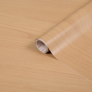 d-c-fix samoljepljiva folija za namještaj tirolska bukva 90 cm x 2,1 m, periva dekorativna folija za kuhinju — zgužvana (stanje: pogledajte 2. sliku)