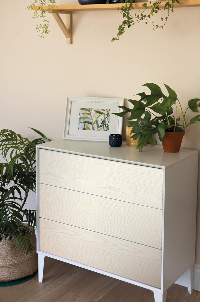 d-c-fix fehér gyöngyház hatású fa mintás öntapadós fólia 90x210 cm bútor konyha szekrény - 90 cm x 2,1 m, White Mother-of-pearl Wood