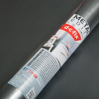 d-c-fix Metallic Edition Samoljepljiva folija za zaštitu namještaja Čelično siva 67,5 cm x 1,5 m 3