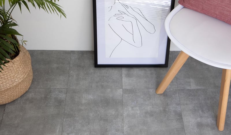 d-c-fix Öntapadós Padlóburkolat Beton Hatású 30,5x30,5cm 11db PVC Csempe
