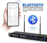 D Debra Audio PRO ER-202 UHF Dupla Csatornás Vezeték Nélküli Fülmonitor Rendszer Adóval és Vevővel Színpadra, Stúdióba, Zenészeknek 4