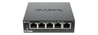 5-portový Fast Ethernet switch D-Link DES-105 10/100 Mbps, kovové puzdro, stolný sieťový rozbočovač pre domácnosti a malé firmy 1