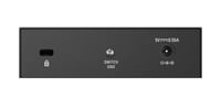 5-portový Fast Ethernet switch D-Link DES-105 10/100 Mbps, kovové puzdro, stolný sieťový rozbočovač pre domácnosti a malé firmy 7