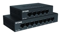 Switch Gigabit D-Link DGS-105GL cu 5 porturi, neadministrabil, fără ventilator, carcasă metalică, desktop, Plug and Play, QoS, 802.3az EEE, negru 4