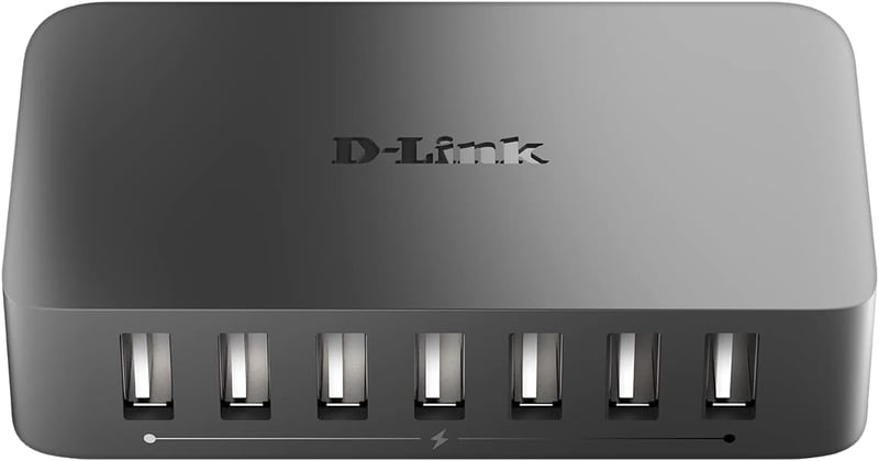 USB 2.0 rozbočovač D-Link DUB-H7 – 7-portový