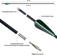 D&Q Recurve Íj Jobbkezes 50 Inch 40 Font Felnőtt Nyílvesszővel 6