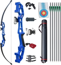 D&Q Recurve Íj Jobbkezes 50 Inch 40 Font Felnőtt Nyílvesszővel 1